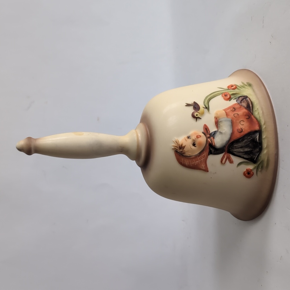 Vintage Goebel Hummel 1981 Annual Bell Girl with Bird